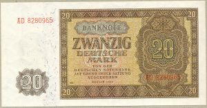 20 марок. 1948 год. ГДР ― 