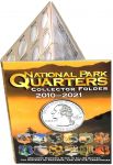 альбом для 25 центовых монет серии "Национальные парки США"